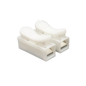 Ch-2 Led Light Connector 2 Way Self Locking <b>Plug</b> In Terminal For Led Ceiling Lamp Abs Material - Product Image 1