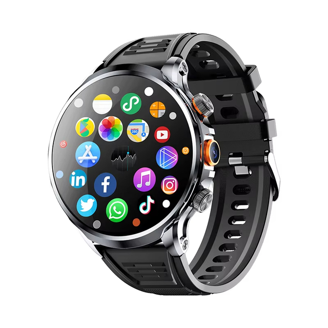 4G Network H18 4G Phone Calling Smart Watch Men's HD Camera 2+32G Memory NFC Access GPS WIFI Smartwatch