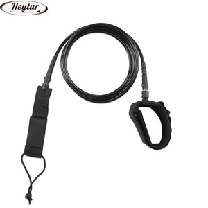 Correa de seguridad para tabla de paddle surf Hai Tu, negra, de TPU - Product Image 2