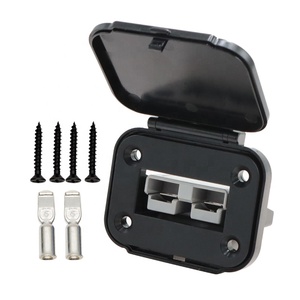 <span class=keywords><strong>Cache</strong></span>-prise encastrable 50A pour connecteur industriel, prise <span class=keywords><strong>électrique</strong></span> pour câble de caravane/camping-car NFC - Product Image 1