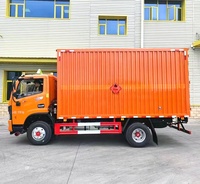 Camioneta de Transporte de Mercancías Inflamables Pequeña, Suministro de Fábrica, para Entrega de Materiales Peligrosos