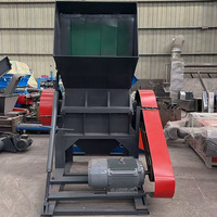 Broyeur de plastique robuste pour déchets PP PE PET, déchiqueteuse de bouteilles, équipement de granulation et de recyclage de déchets plastiques