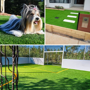 Gazon artificiel GM Hauteur de <span class=keywords><strong>terrasse</strong></span> intérieur et extérieur Tapis de simulation de gazon Faux gazon Taille personnalisée - Product Image 6