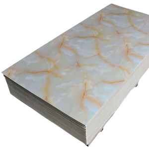 Panneau <span class=keywords><strong>mural</strong></span> en charbon de bambou imperméable à l'eau 2024 Offre Spéciale de décoration feuille de marbre Pvc 1220 2440 panneau d'<span class=keywords><strong>ardoise</strong></span> de carbone <span class=keywords><strong>pour</strong></span> armoires de <span class=keywords><strong>cuisine</strong></span> - Product Image 2