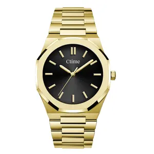 Hot Selling Minimalist Men's Fashion Ultra Thin Watches Simplicity Men Business Quartz Watch