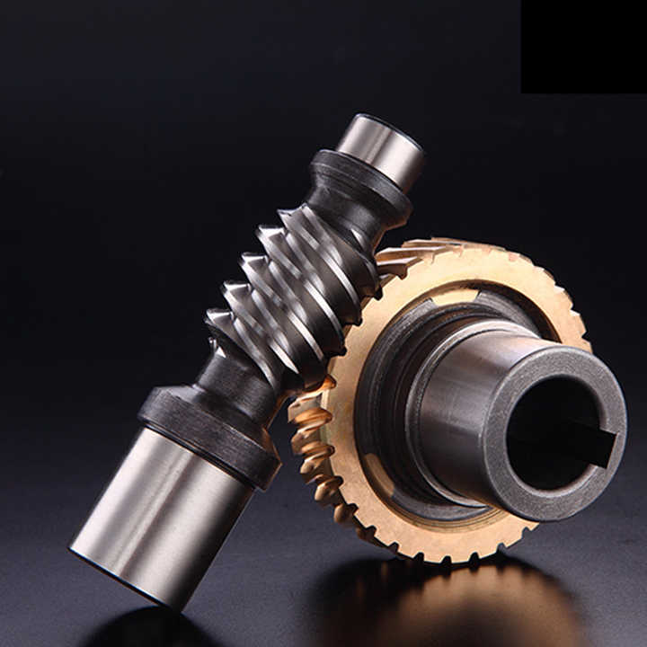 Customized Small Module Worm Turbine Four Axis Precision Worm Turbine ...