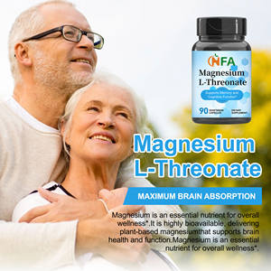 Capsules de L-thréonate de magnésium OEM ODM avec cellulose végétale de magnésium, améliorent la mémoire et soutiennent la santé du cerveau - Product Image 5