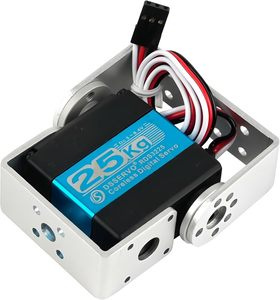 Moteur numérique robotique Dsservo RDS3225 25KG HV à couple élevé avec engrenage métallique sans noyau pour projets robotiques RC - Product Image 2