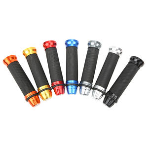Oferta Quente Manopla de Borracha de Liga de Alumínio Universal para Moto, Quadriciclo <span class=keywords><strong>e</strong></span> <span class=keywords><strong>E</strong></span>-Bike 22mm 24mm Punho de Guidão para Motocicleta - Product Image 6