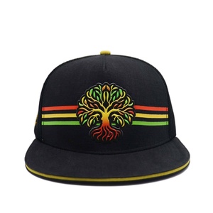 Gorra Snapback de Alta Calidad Personalizada de 5 Paneles con Visera Plana Ajustable, 100% Algodón, Logotipo de Goma, Talla Grande y Visera Tipo Sandwich - Product Image 1