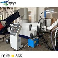Granulateur industriel de plastique avec contrôle automatisé pour granulés PP, PE, LDPE