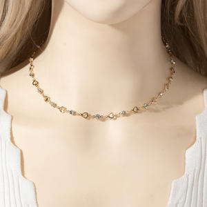 Длинное Y-образное христианское ожерелье в богемном стиле из позолоченного сплава 14K, цепочка на ключицы, золотисто-серебристого цвета, для летнего отдыха - Product Image 4