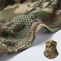 Cache-cou en maille polyester camouflage toutes saisons, protection UV, respirant, masque facial pour la randonnée, la chasse, le cyclisme, balaclava
