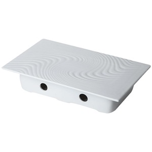 Piatto per Anatra alla Pechinese in Porcellana, Adatto al Microonde, Modello Quadrato Tf-107, Colore Solido, Design Moderno e Minimalista per Ristoranti Cinesi - Product Image 4
