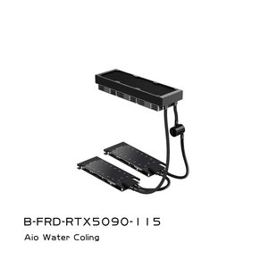 Carte graphique refroidie par eau intégrée <span class=keywords><strong>Bykski</strong></span> B-FRD-RTX5090-115 NVIDIA RTX5090 32 Go avec 3 ventilateurs - Product Image 4