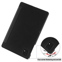 Pour T-Mobile REVVL TAB 5G étui 10.36 pouces étui pour tablette étui en cuir PU avec fonction de réveil automatique support étui à rabat