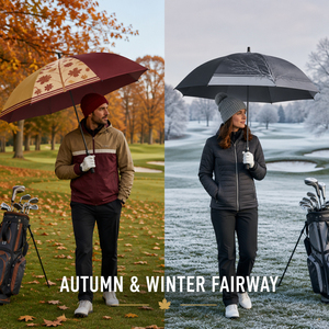 Custom 4 Seasons Golf <b>Umbrella</b> Spring Summer Autumn Winter Canopy Design <b>Windproof</b> Promotional Golf <b>Umbrella</b> - Product Image 3