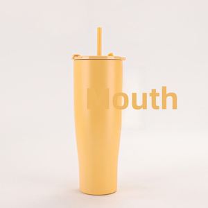 Vaso Térmico Personalizado de Acero Inoxidable de 40 Oz con Asa y Tapa, Doble Pared Aislada, Mantiene Temperatura de 6 a 12 Horas, Taza de Viaje para Té y Café, Regreso a Clases - Product Image 6