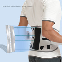 Ceinture lombaire orthopédique RS Widen Steel Keel pour soulager les douleurs du bas du dos, soutenir la colonne vertébrale, hernie discale, sciatique, thérapie magnétique