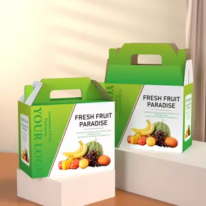 Custom Printing Dry Fruit Corrugated Box Jujube Shipping Boxes For Logistics Packaging Agriculture Food Carton