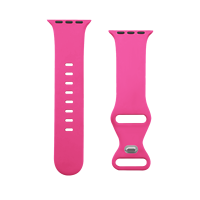 Bracelet de montre sport souple et coloré personnalisé pour Apple Watch Series, bracelet de remplacement en silicone de luxe unique, bracelet de montre en caoutchouc