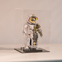 Modèle d'astronaute en édition limitée, blocs de construction d'engins spatiaux, en plastique ABS, compatibles avec les jouets éducatifs