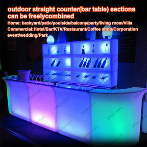 Meubles de bar en plastique Offre Spéciale modernes discothèque <span class=keywords><strong>Homebar</strong></span> Led bar éclairage de table comptoir de bar - Product Image 3