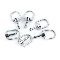 Supplier Pin Pengunci Bola D Ring Anti-Hilang, Pin Cincin Tarik, Klip Pin D Ring, Baja 40mm, OEM Custom, Pelepas Cepat, Pin Bola D Ring