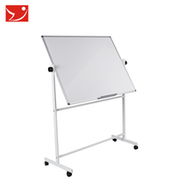 Tableau blanc magnétique double face en métal pour écriture, idéal pour l'enseignement des enfants et les conférences