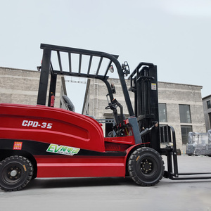 Xe nâng điện pin, động cơ AC, 3 tấn, cân bằng trọng lượng, vận hành ngồi lái, cột nâng ba tầng, đạt chứng nhận CE, sẵn sàng xuất khẩu - Product Image 4