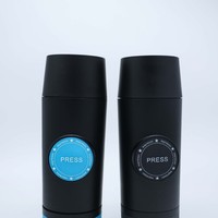 Machine à café portable électrique en plastique, entièrement automatique, double usage, pour l'extérieur, compatible avec les capsules italiennes