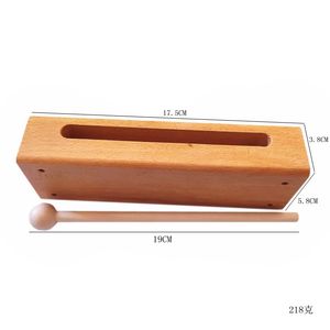 Instrumento de Percusión Orff, Bangzi de Tono Medio, Madera de Haya, Bangzi Cuadrado, Bangzi Tradicional de Ópera, Bangzi de Ópera de Pekín - Product Image 4