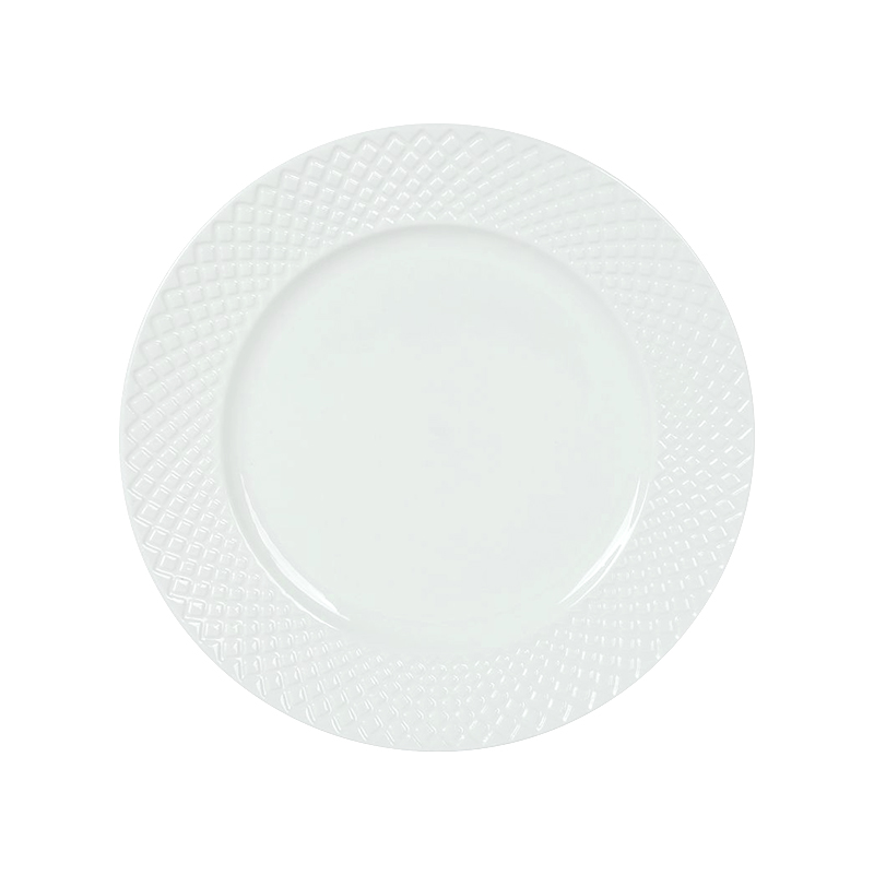 PLACA DE ENSALADA blanca