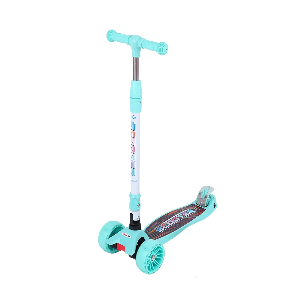 Factory Adjustable Foldable Scooter Kids/Children Scooter For Boy/Girl With Flashing PU Wheels