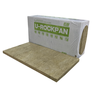 Materiali Isolanti Termici 80kg/m3 50mm Tipo Lana <span class=keywords><strong>di</strong></span> <span class=keywords><strong>Roccia</strong></span> Pannello/Lastra/Foglio con Certificazione FM ISO ASTM per Pareti Divisorie - Product Image 1