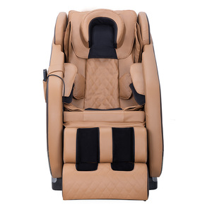 Mini Silla de Masaje con Riel Guía SL, Mano Robótica 4D, Automática, de Lujo, para Cuerpo Completo, Color Marrón Claro - Product Image 5
