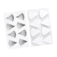 Moule en silicone 8 cavités en forme de fromage pour gâteaux, savons, bougies et résine – Échantillon gratuit usine 322 – Idéal pour la pâtisserie maison DIY