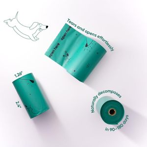 Heavy Duty Compostable Dog Poop Bags – 270 Count, 25% Thicker, Leakproof & Unscented Refilled - Product Image 6