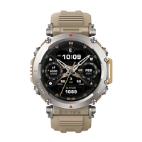 Montre de sport T-Rex Ultra 47 mm, autonomie de la batterie longue durée, GPS double bande, résistante à la boue, étanche à 100 m, qualité blindée, pour les sports de plein air