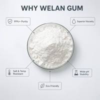 Gomme Welan Biopolymère de Qualité Industrielle à Haute Viscosité, Personnalisée en Gros (OEM)