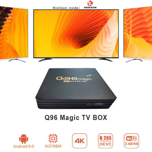 Q96 Ma Thuậ<span class=keywords><strong>t</strong></span> Thông Minh <span class=keywords><strong>Android</strong></span> TV Box 4K <span class=keywords><strong>HD</strong></span> Video <span class=keywords><strong>Player</strong></span> Wifi <span class=keywords><strong>Internet</strong></span> Set-Top Box Với 2GB RAM 16GB Lưu Trữ Quad Core Bộ Vi Xử Lý - Product Image 3