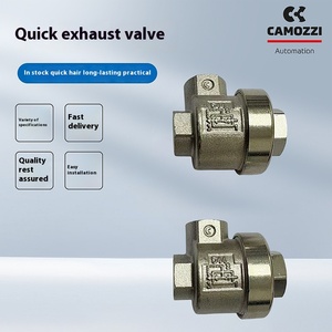 Camozzi VSC 588-1/8 mới hợp kim nhôm công nghiệp khí nén Van xả nhanh cho các ngành công nghiệp nông nghiệp - Product Image 5