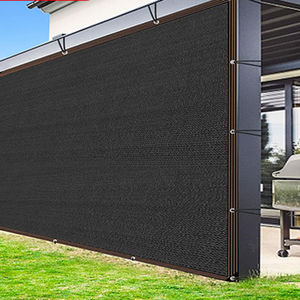90% <span class=keywords><strong>ombrage</strong></span> bleu-noir couleur HDPE pare-soleil filet tissu rouleau écran de confidentialité pergolas piscine couverture solaire - Product Image 6