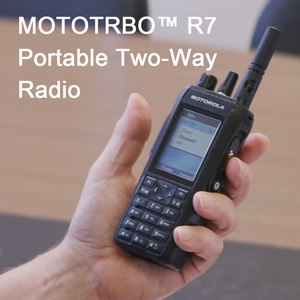 Tốt nhất R7 kỹ thuật số VHF UHF cầm tay di động an toàn công cộng radio có thể sạc lại Walkie Talkie với Bluetooth - Product Image 3