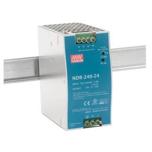 Fuente de Alimentación 48V 240W NDR-240-48 100% Original, Fuente de Alimentación Industrial para Riel DIN, Stock en Taiwán - Product Image 1