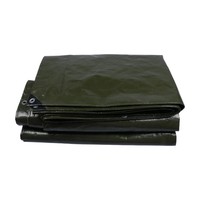 Chine Fournisseur 100% PE En Plastique Toile Ouvert Conteneur Feuille Bâche Bâche pour Extérieur Enduit Étang À Poissons Poly Bâche Tente