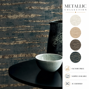 Papel Tapiz Suave No Tejido de 180g, Resistente a las Arrugas y Absorbente de Sonido, con Diseño de Grano de Madera, para Proyectos de Hoteles, Salas de Estar y Dormitorios, Venta al Por Mayor - Product Image 1