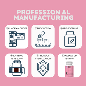 Suplemento de Estrógeno Natural para el Aumento de Senos Femeninos OEM, Cápsulas Veganas para el Mejoramiento de los Senos para Mujeres - Product Image 6