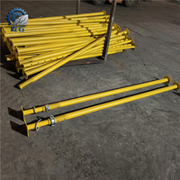 Poste de Soporte Ajustable de Acero Galvanizado de Alta Resistencia para Encofrados y Andamios, Diseño Industrial