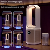 Nouvel arrivage Lingyue : Refroidisseur d'air portable USB à 9 vitesses, humidificateur de bureau à faible consommation énergétique (Classe A+++) pour dortoir